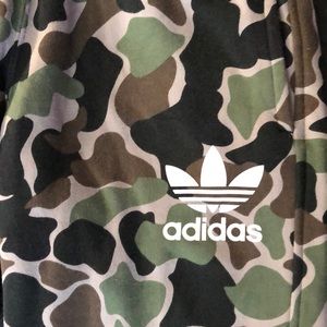 Adidas Camo Fleece Joggers Pants